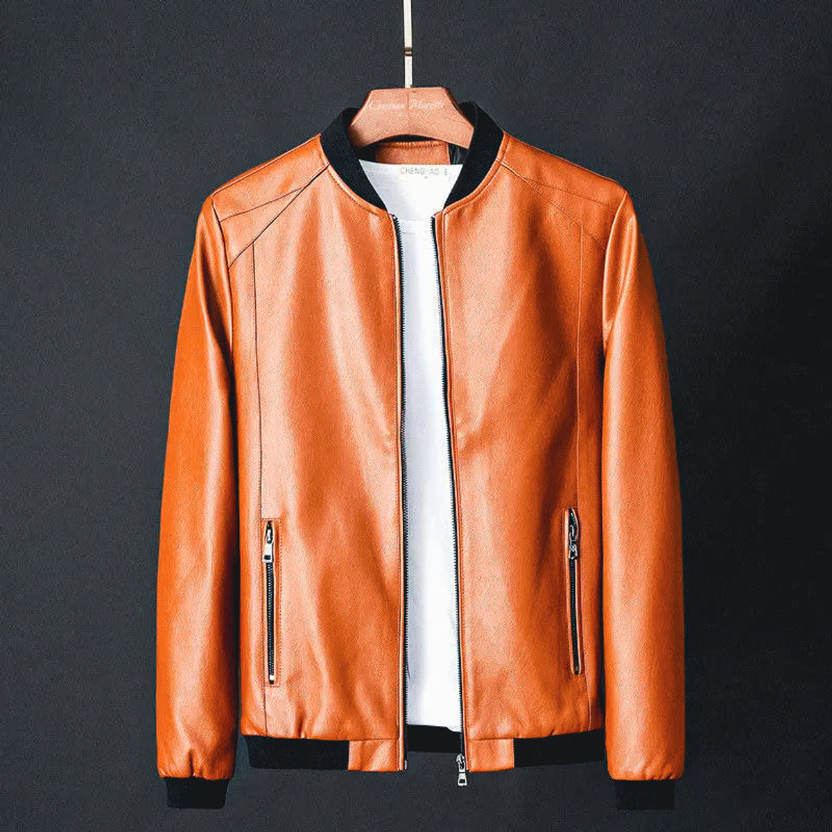 Vegan Leather Jacket Premium Quality Casual Chic for All Occasions 0