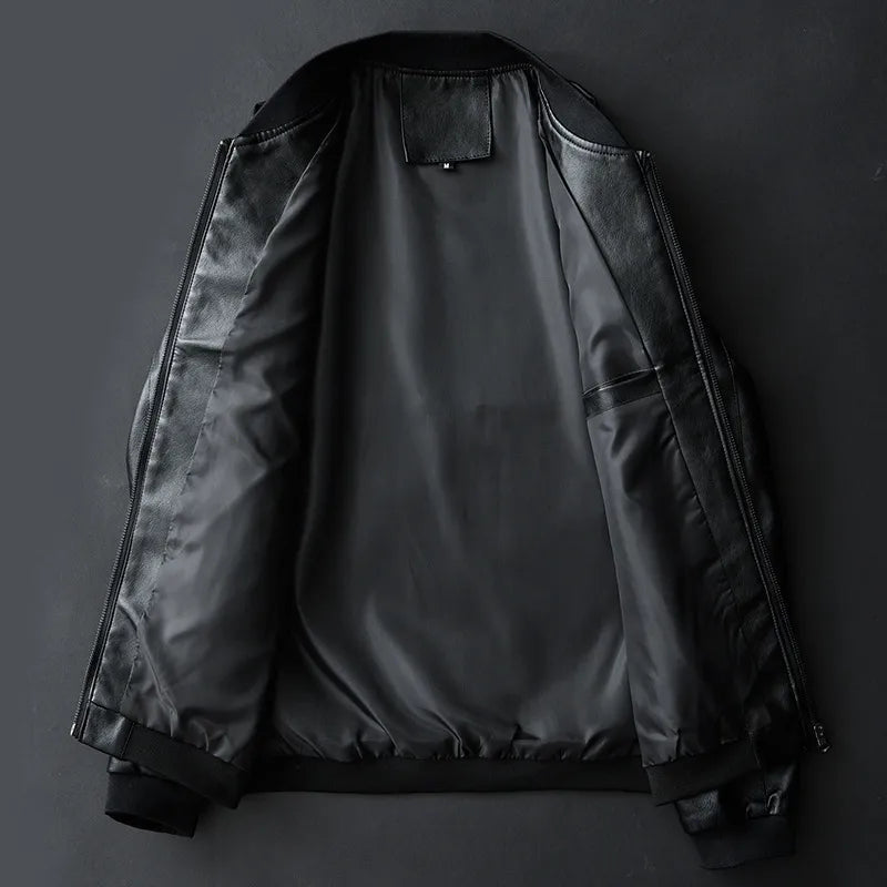 Vegan Leather Jacket Premium Quality Casual Chic for All Occasions 4