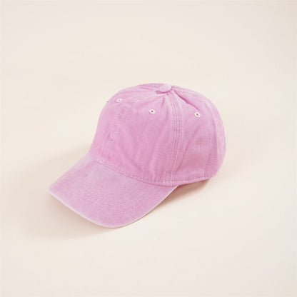 Vintage Fresh Women's Baseball Cap - Curved Brim, Adjustable, Minimalist Design 0