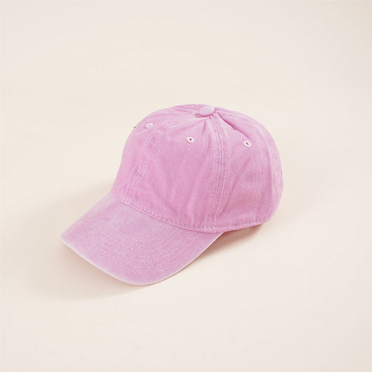 Vintage Fresh Women's Baseball Cap - Curved Brim, Adjustable, Minimalist Design 0