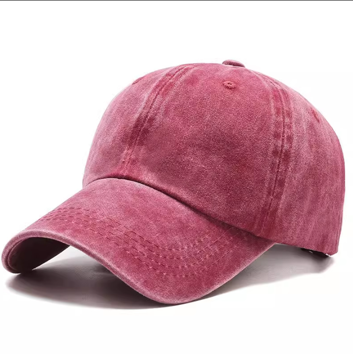 Vintage Fresh Women's Baseball Cap - Curved Brim, Adjustable, Minimalist Design 11