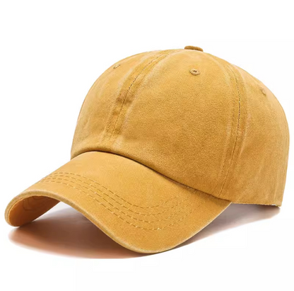 Vintage Fresh Women's Baseball Cap - Curved Brim, Adjustable, Minimalist Design 12