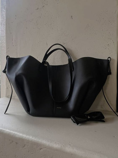 Vintage Tote Bag Women Spacious Shoulder Bag Elegant Design 3