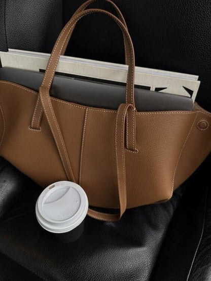 Vintage Tote Bag Women Spacious Shoulder Bag Elegant Design 5