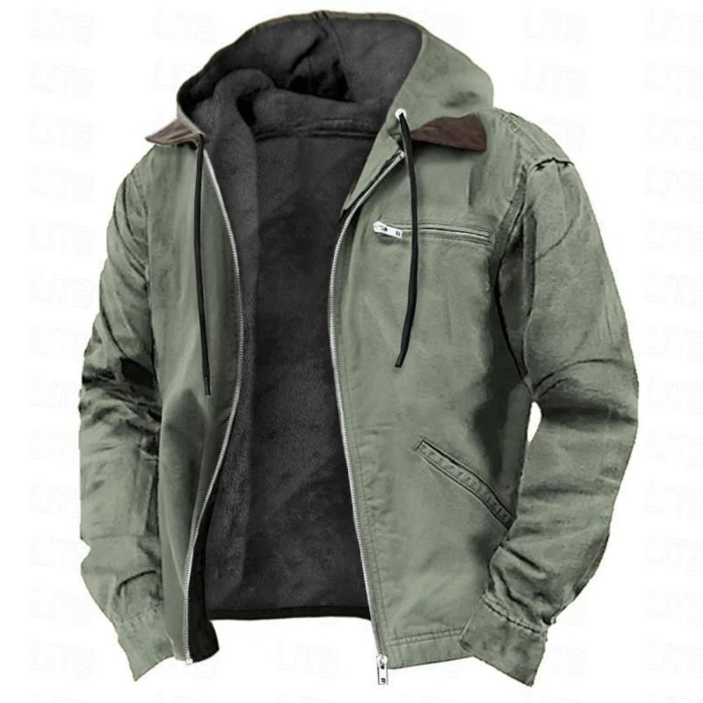 Waterproof Rain Jacket Men Elegant Modern Outdoor Fashion