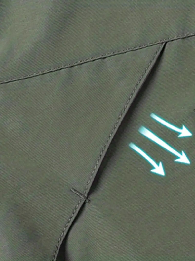 Waterproof Men's Jacket Lightweight Windproof Outdoor Coat for All Activities 2