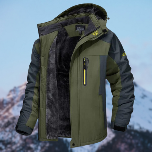 Waterproof Winter Jacket Men Lightweight Warm Stylish Casual 0