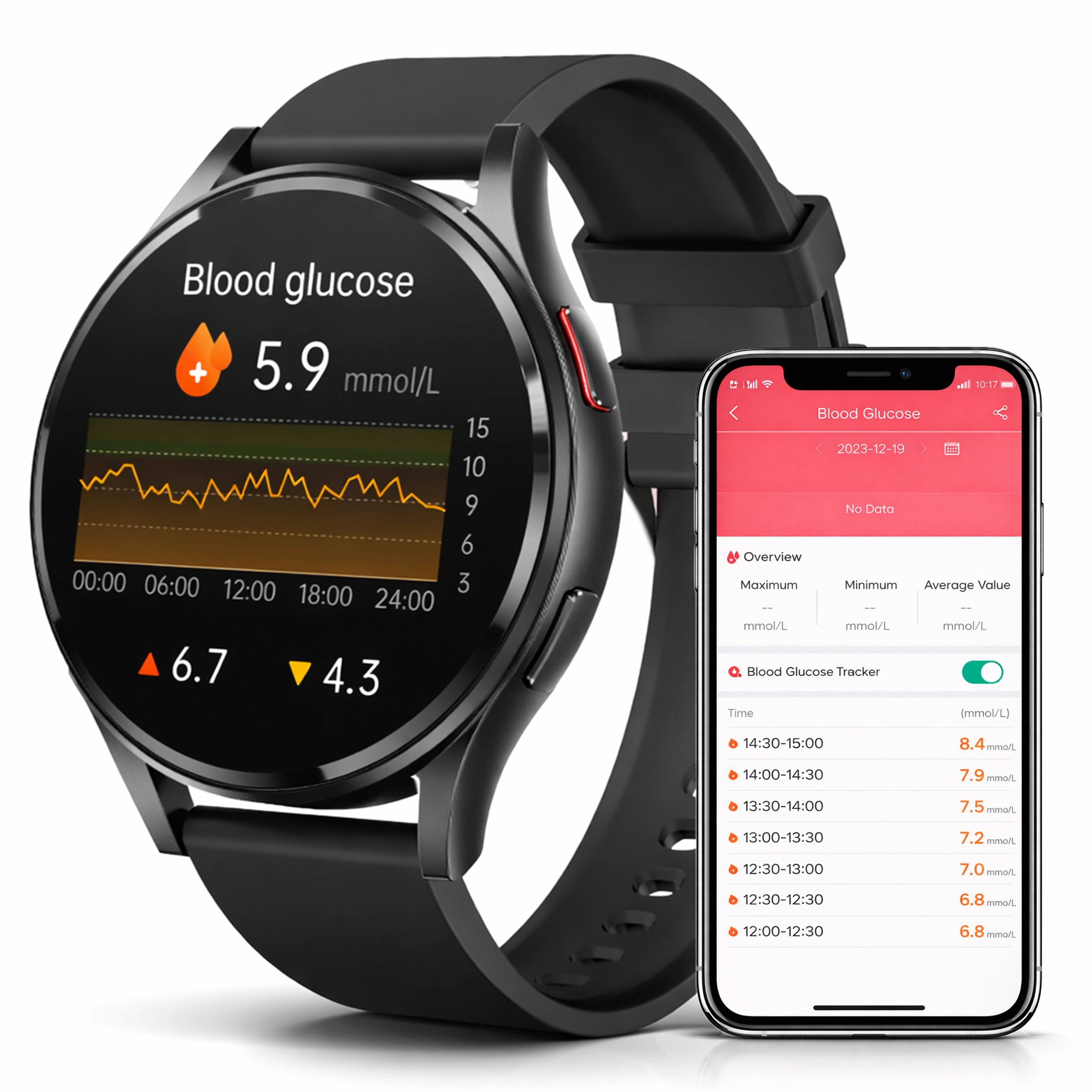 Wellness Tracker | Smartwatch with Advanced Sensors & Water-Resistance | Monitor Health for Everyday Wellness 0
