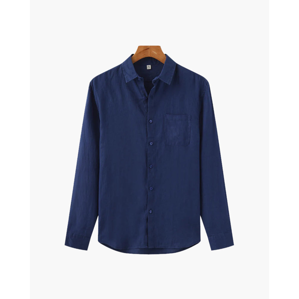 White Linen Shirt Casual Chic Relaxed Fit for Men 13