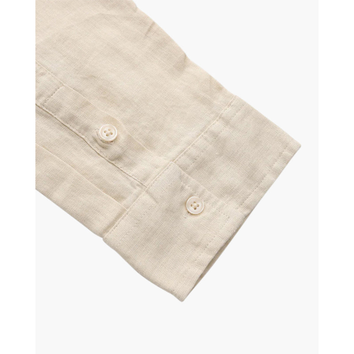 White Linen Shirt Casual Chic Relaxed Fit for Men 5