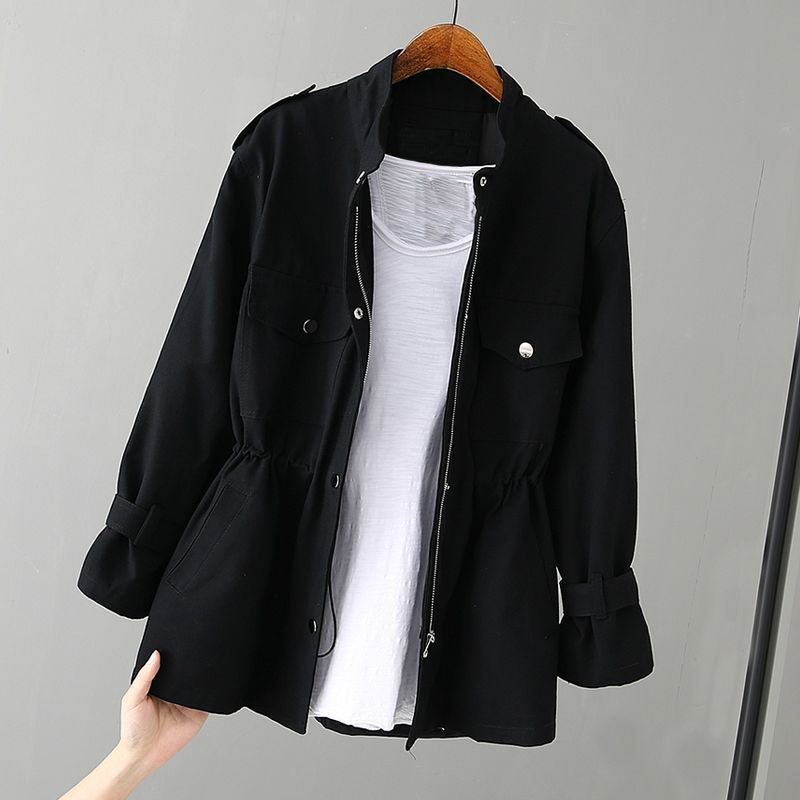 Wind Whisper Jacket Autumn Elegance Functional Design Comfortable Chic 1