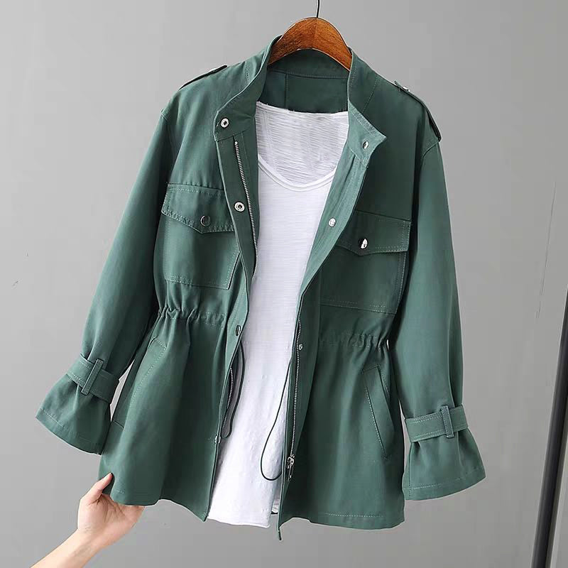 Wind Whisper Jacket Autumn Elegance Functional Design Comfortable Chic 2