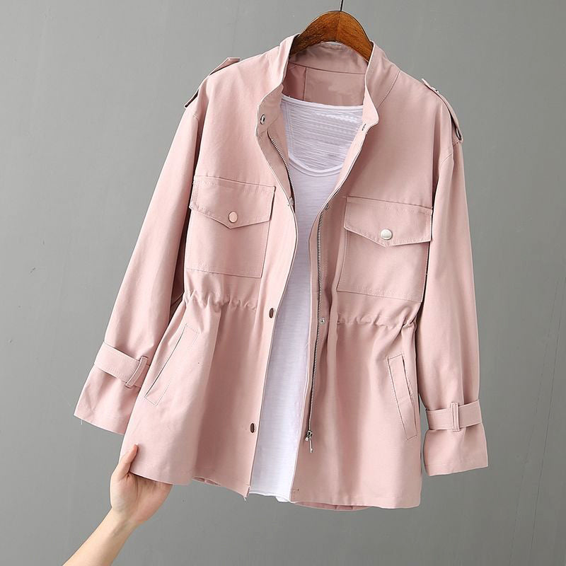 Wind Whisper Jacket Autumn Elegance Functional Design Comfortable Chic 4