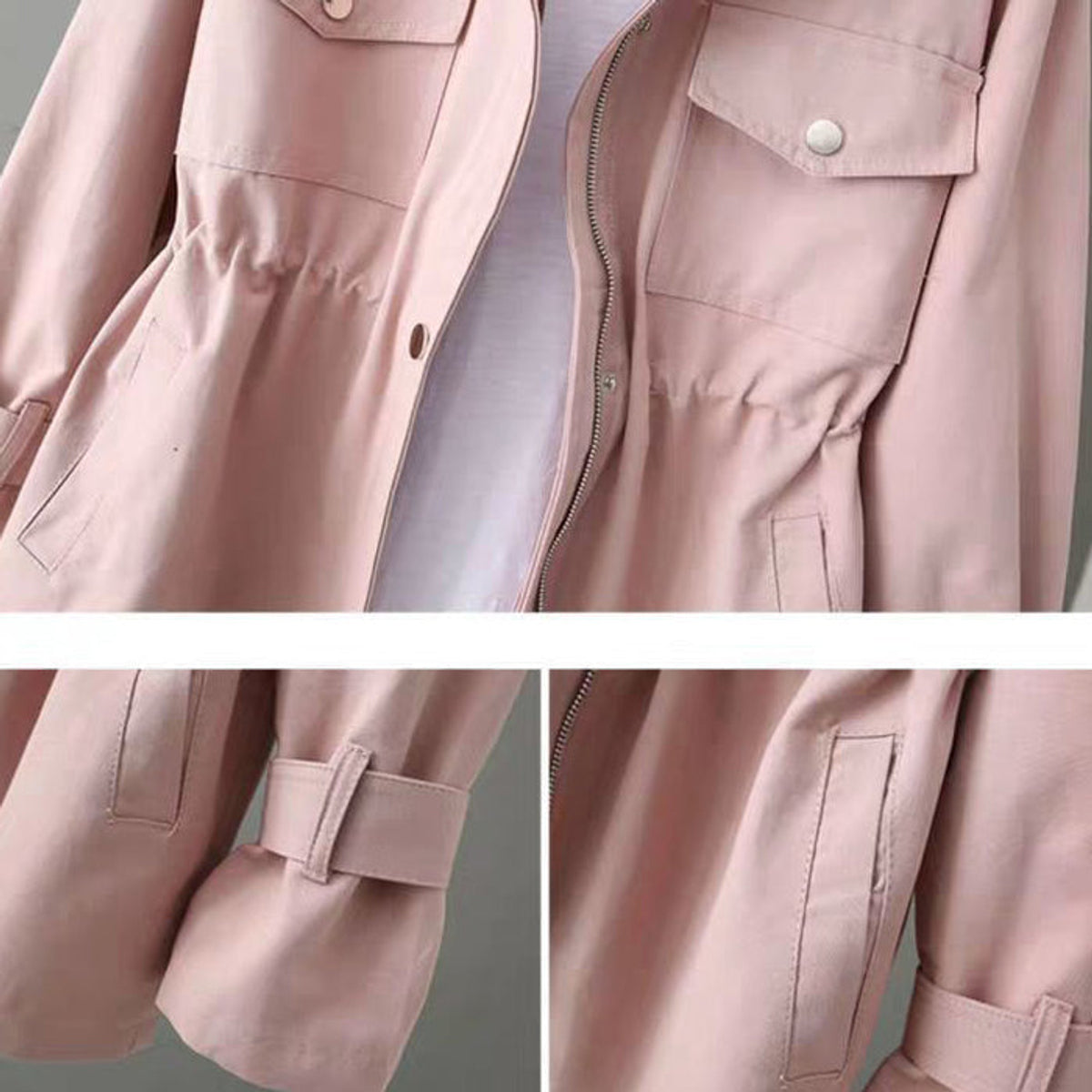 Wind Whisper Jacket Autumn Elegance Functional Design Comfortable Chic 6