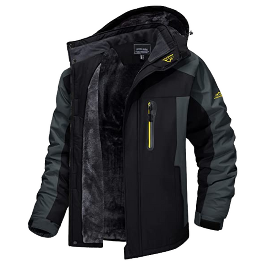 Windproof Outdoor Jacket Men Durable Stylish Hiking Comfort 4