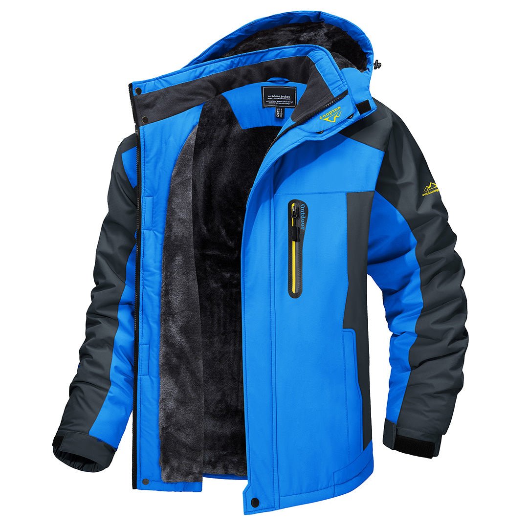 Windproof Outdoor Jacket Men Durable Stylish Hiking Comfort 6