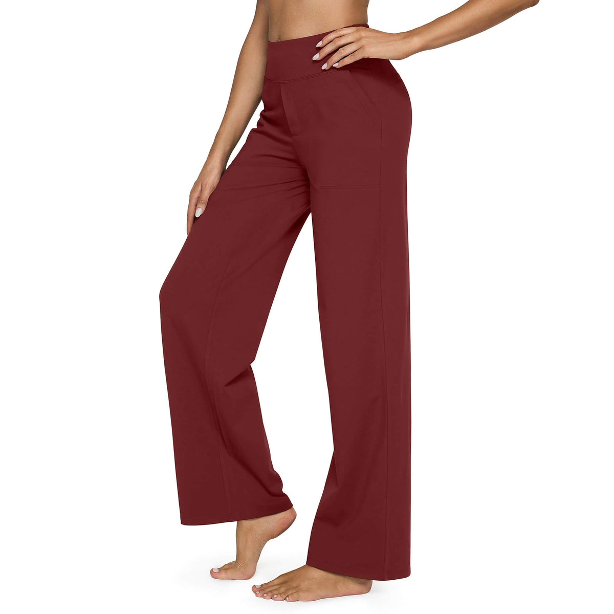 Madison | Vielseitige High-Waist-Hose mit weitem Bein