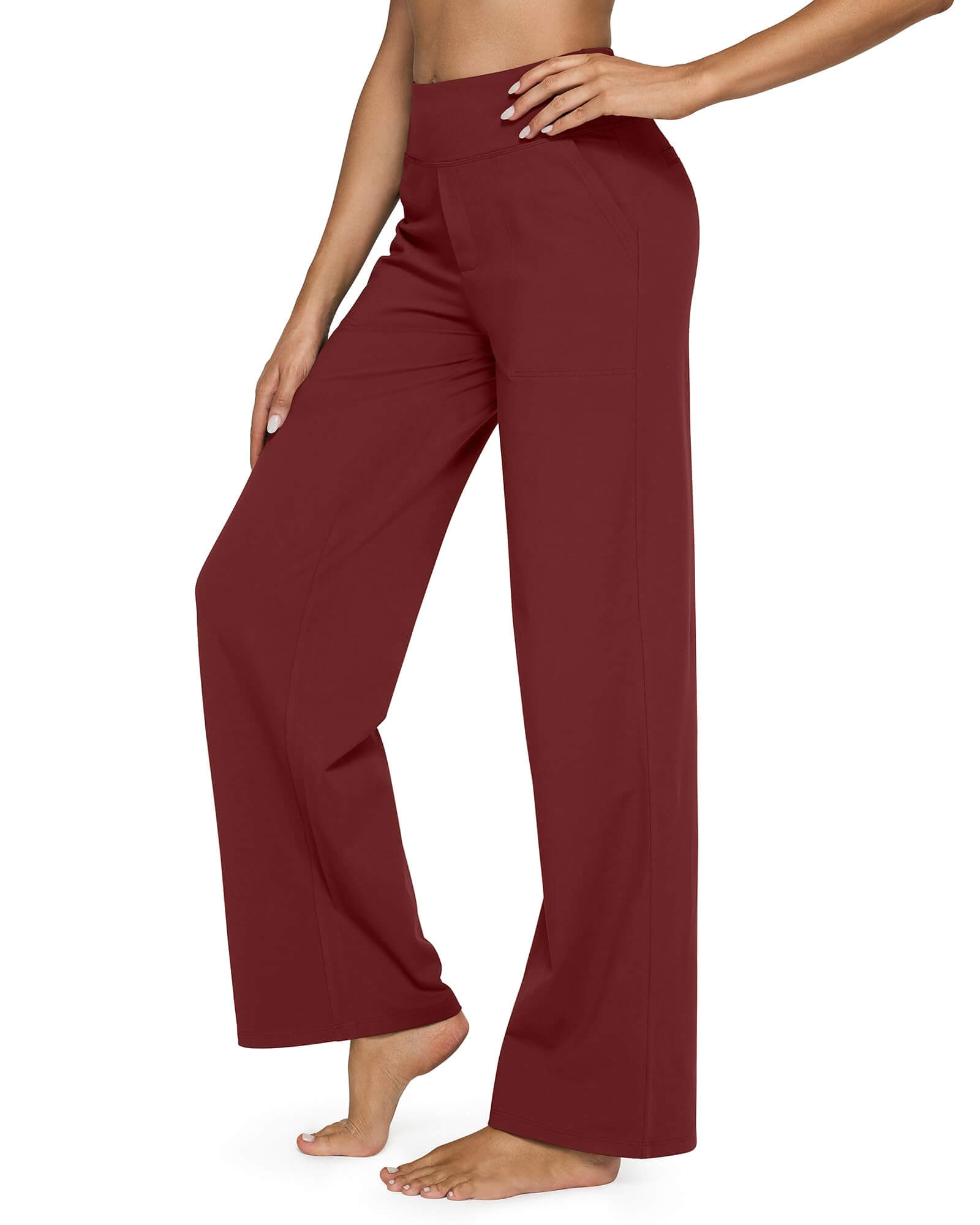 Madison | Vielseitige High-Waist-Hose mit weitem Bein