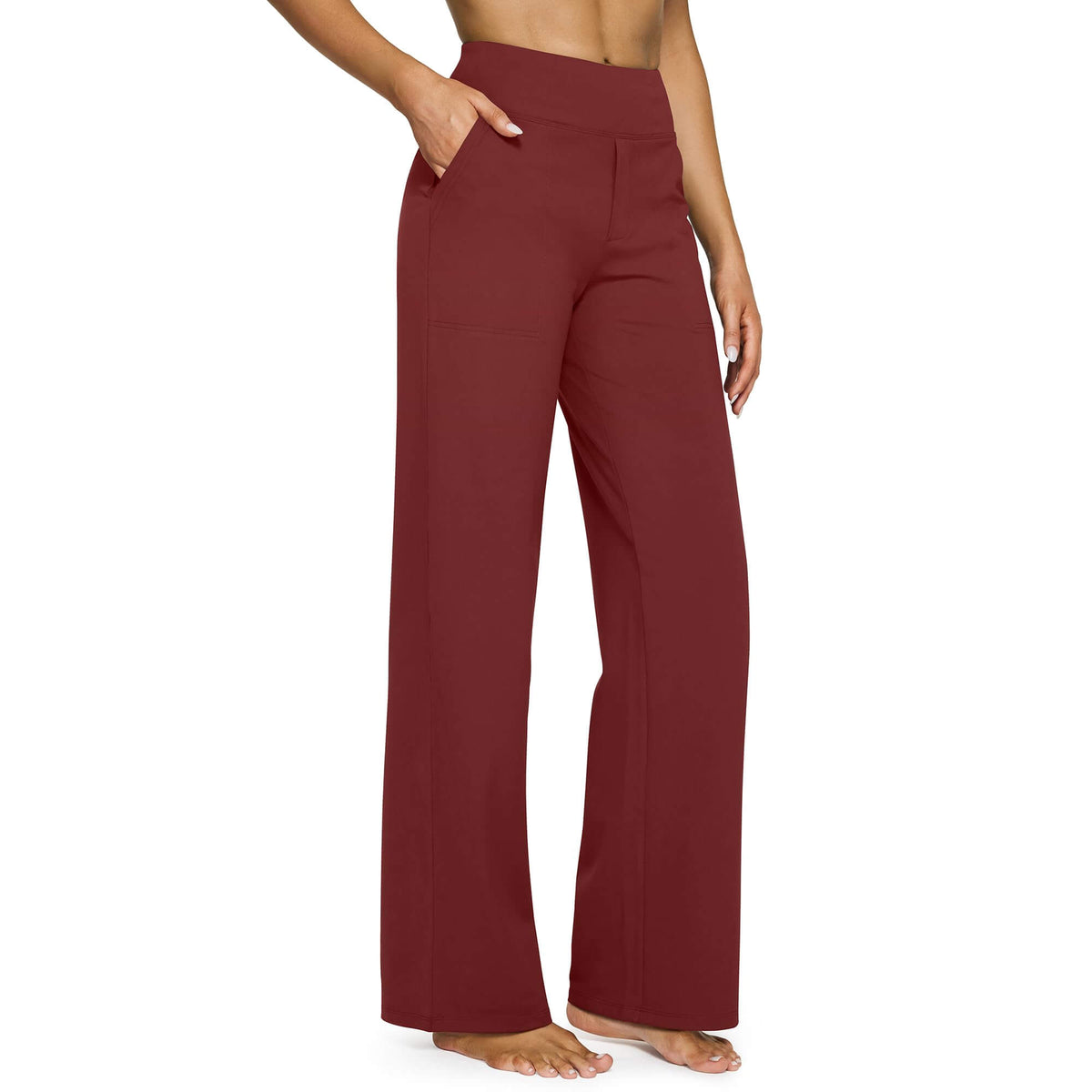 Madison | Vielseitige High-Waist-Hose mit weitem Bein
