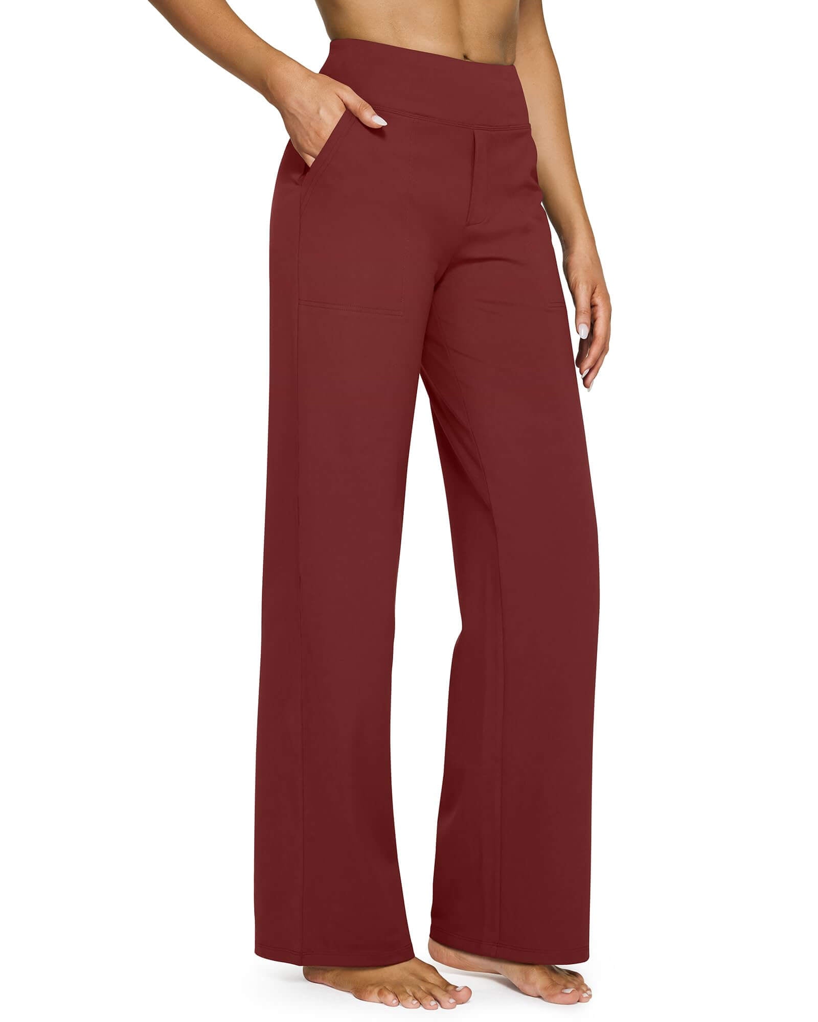 Madison | Vielseitige High-Waist-Hose mit weitem Bein