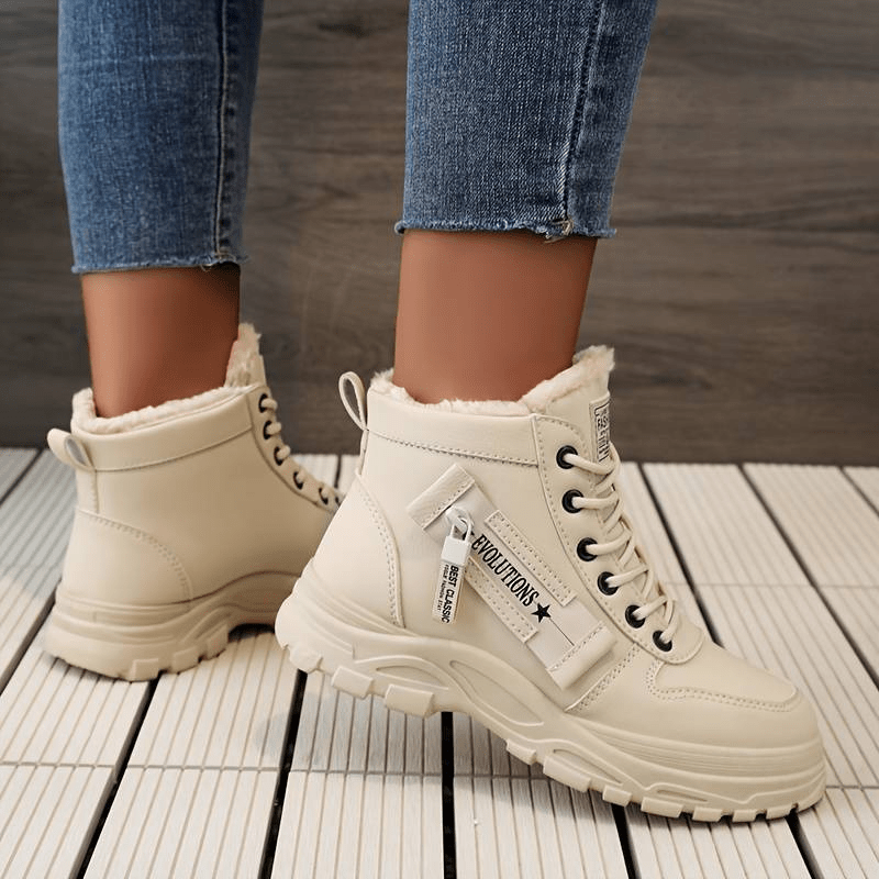 Winter Boots Women Warm Comfortable Stylish Outdoor Footwear 2