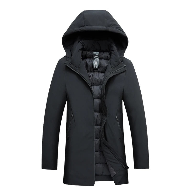 Winter Coat Women Stylish Parka with Hood for Cold Days 0