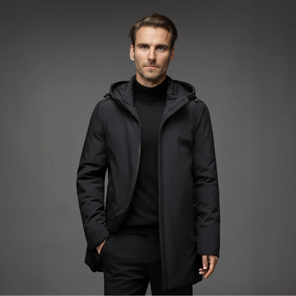 Winter Coat Women Stylish Parka with Hood for Cold Days 1