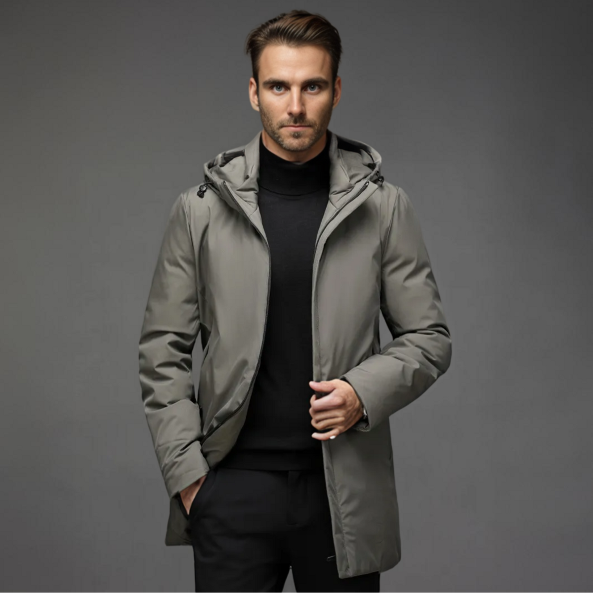 Winter Coat Women Stylish Parka with Hood for Cold Days 3