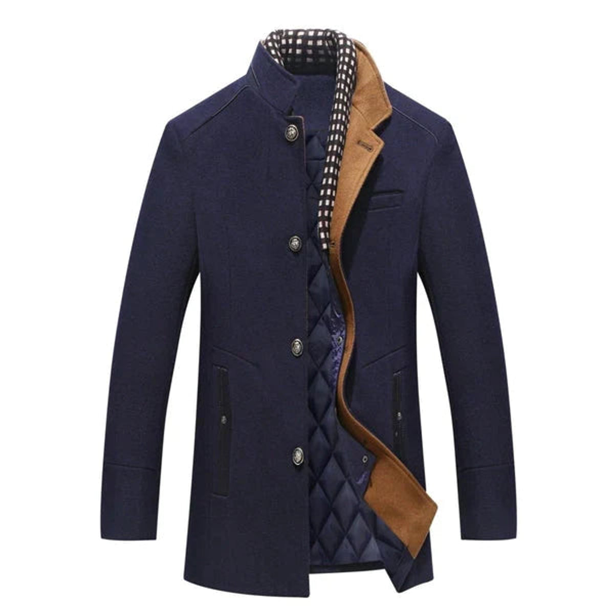 Winter Wool Coat Women Elegant Long Design for Cold Days 1