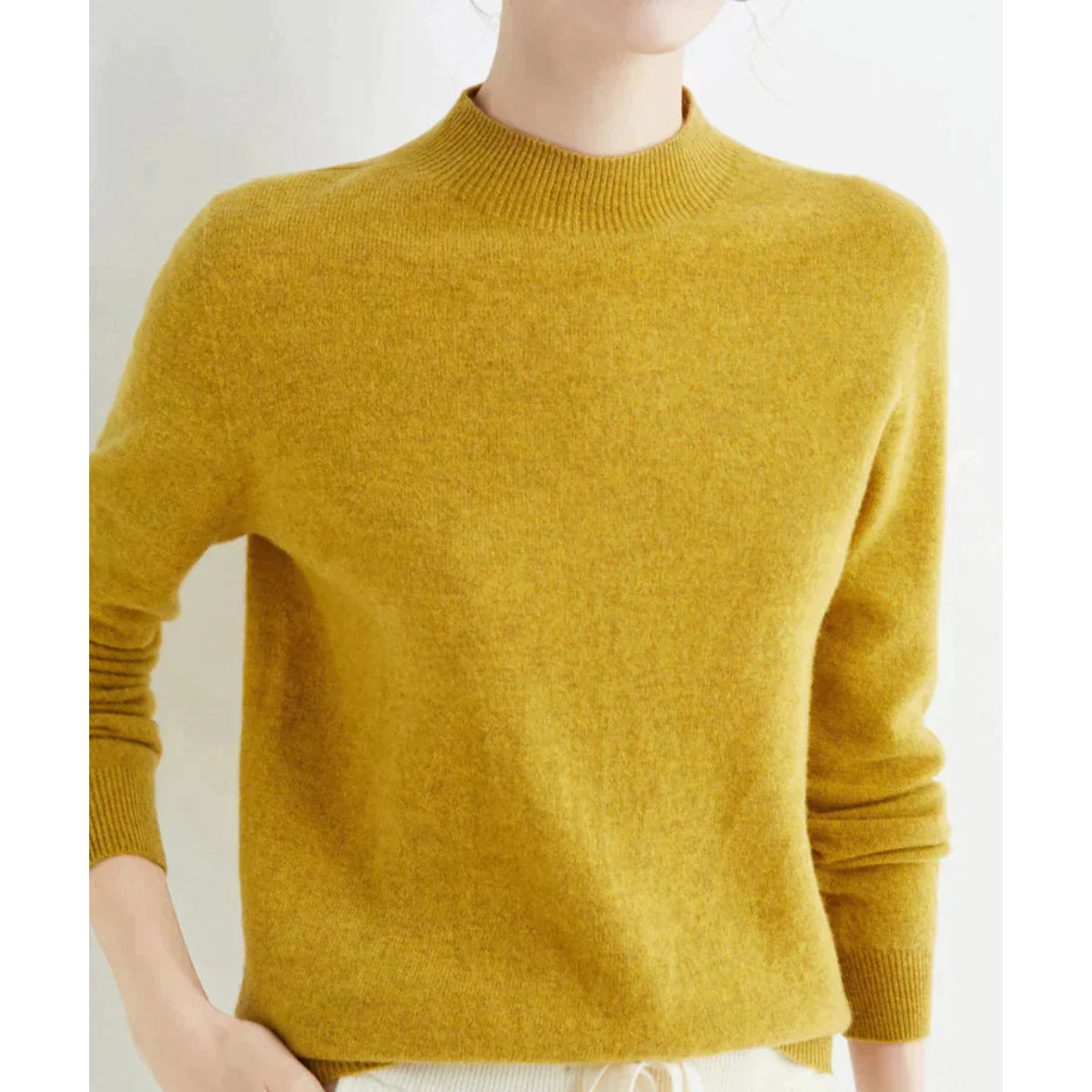 Women's Cashmere Sweater Soft Elegant Comfort Timeless Style 14