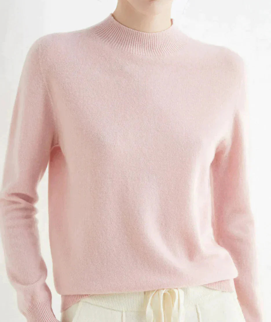 Women's Cashmere Sweater Soft Elegant Comfort Timeless Style 3