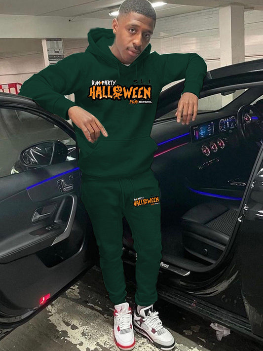 Women's Jogging Suit Halloween Motif Hoodie Comfortable Casual Wear 1