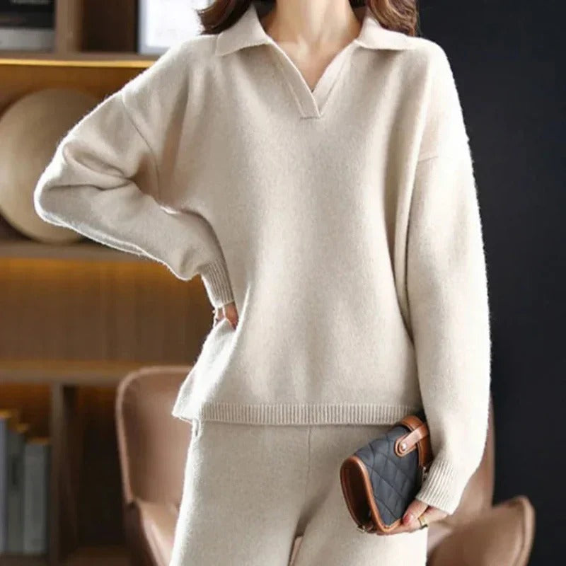 Women's Lounge Set Winter Two Piece Cozy Chic Loungewear 0