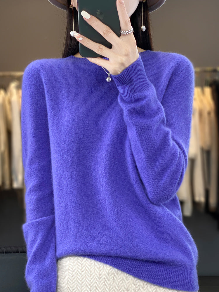 Women's Oversized Sweater Trendy Comfortable Casual Style Cotton 3