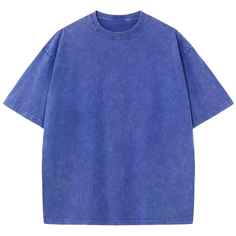 Women's Oversized T-Shirt - Soft Cotton Drop Shoulder Tee in Neutral Tones 7
