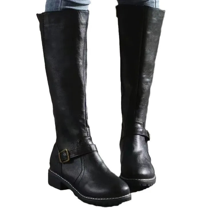 Women's Premium Orthopedic Leather Boots Chic Comfort for All-Day Wear 4