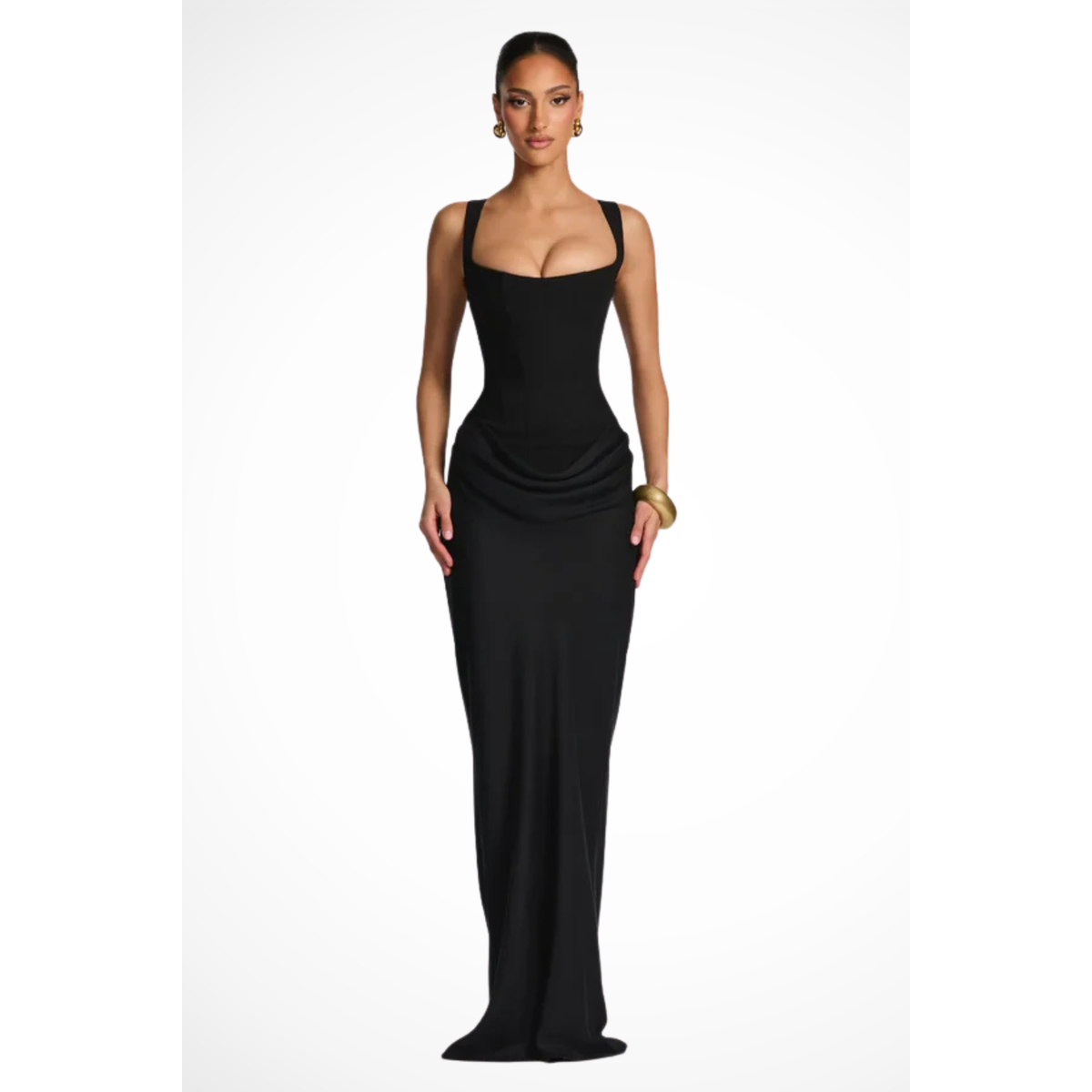 Women's Sleeveless Bodycon Maxi Dress Elegant Formal Evening Wear 0