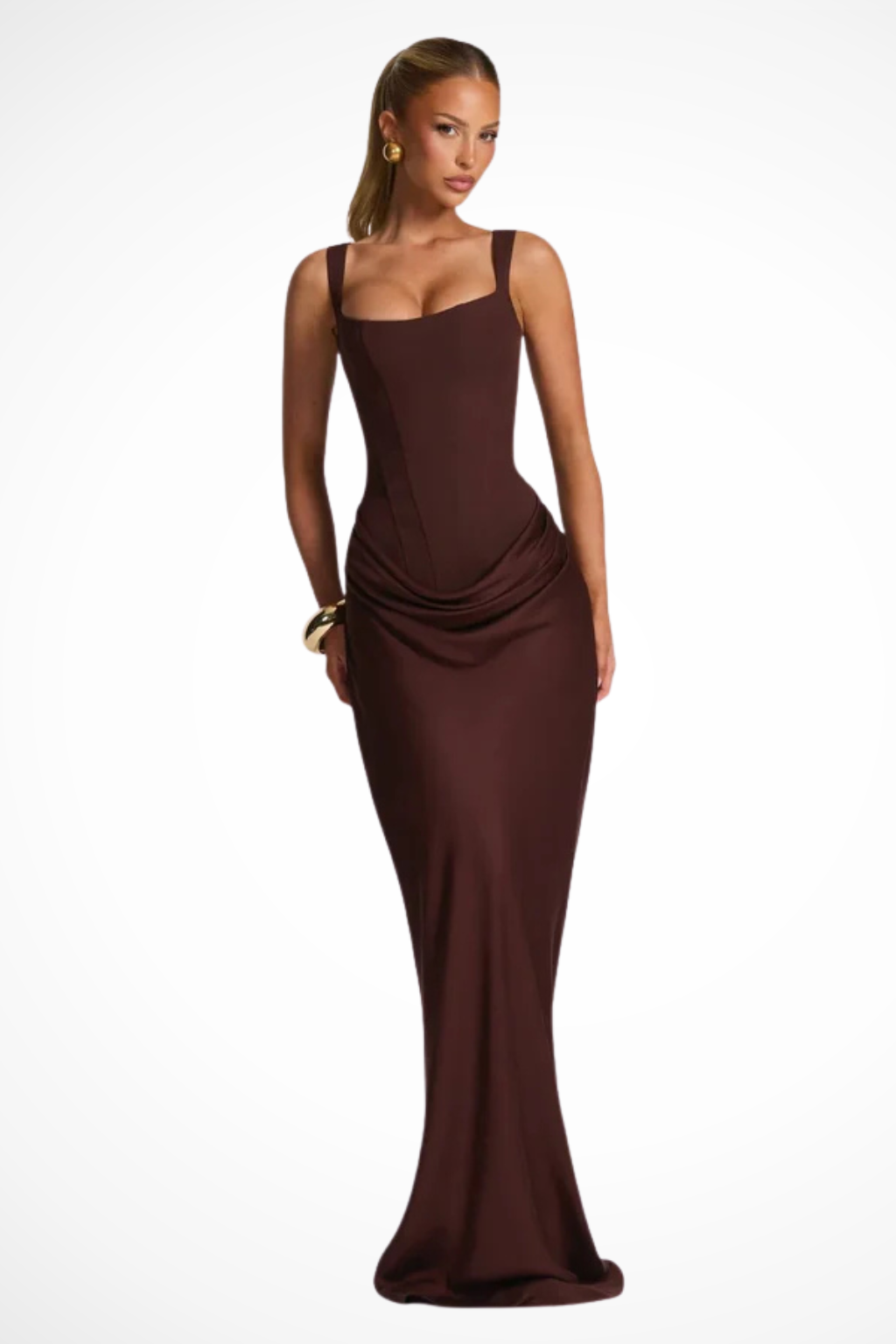 Women's Sleeveless Bodycon Maxi Dress Elegant Formal Evening Wear 1