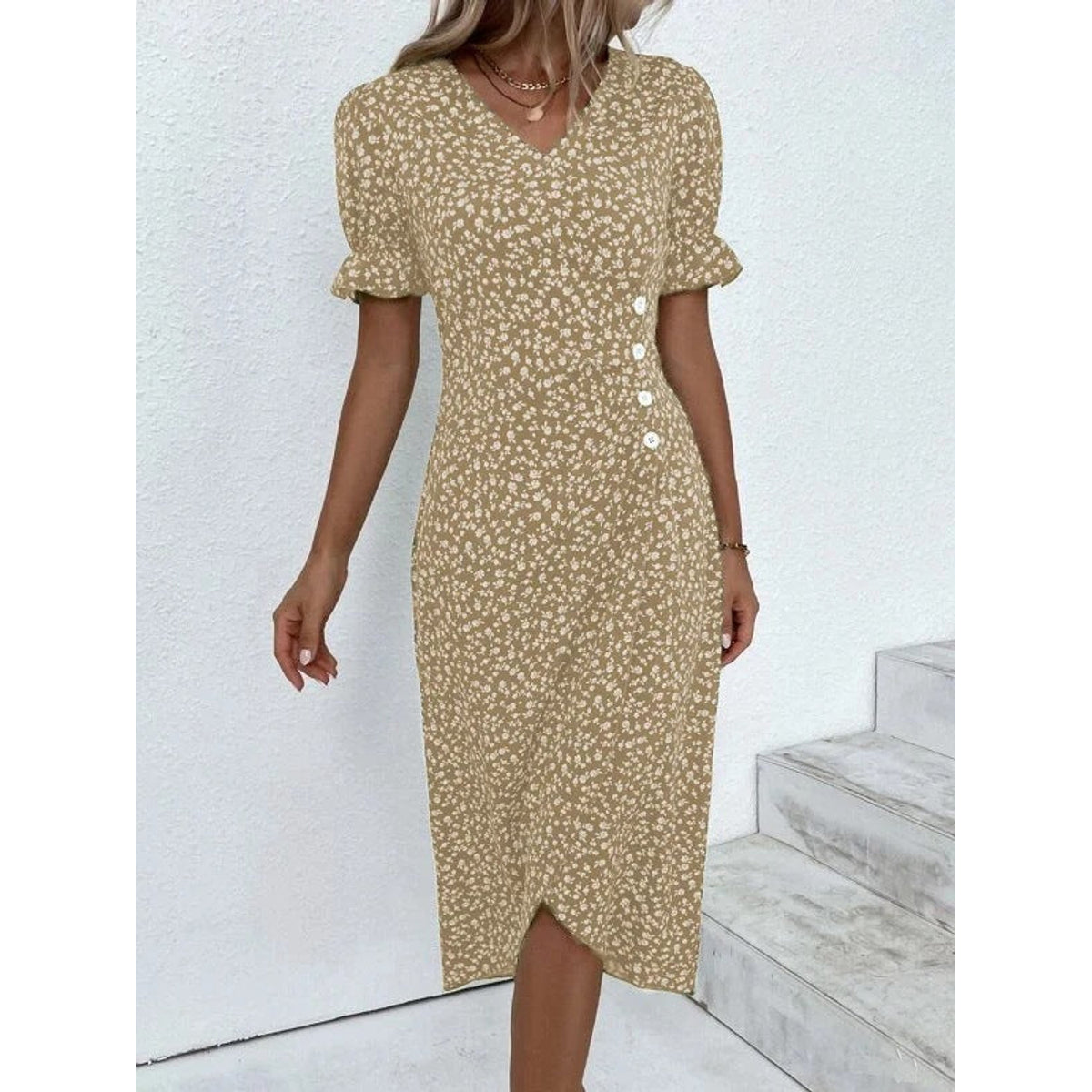 Women's Summer Dress Lightweight Flattering Casual Chic for Beach Days 11
