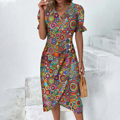 Women's Summer Dress Lightweight Flattering Casual Chic for Beach Days 5