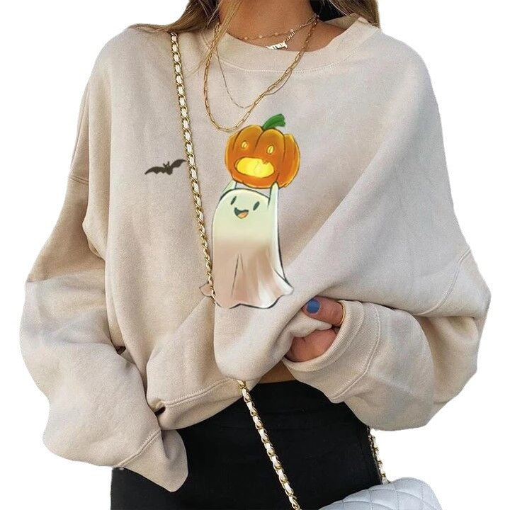 Women's Sweatshirt Halloween Motif Casual Comfort 0