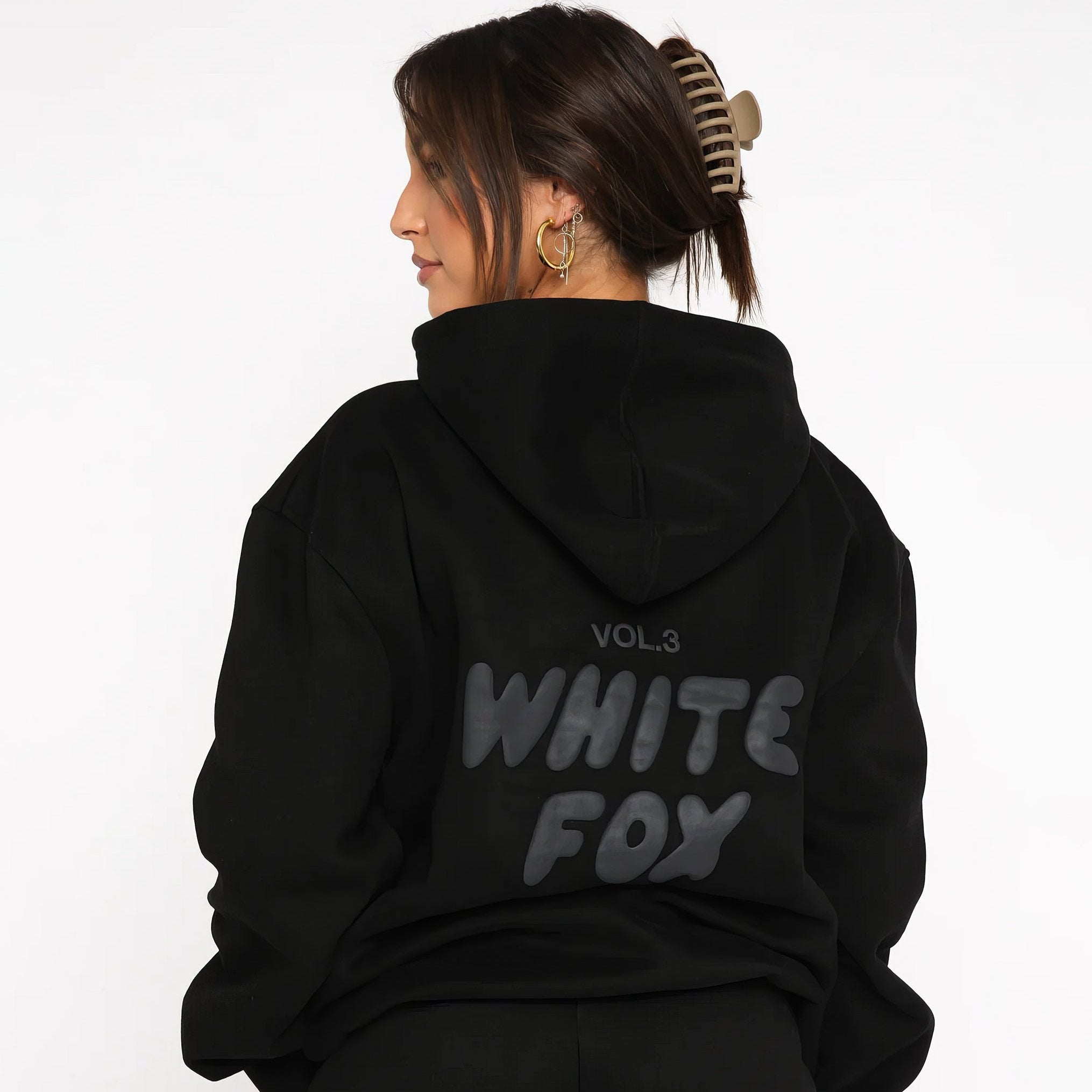 Women's Tracksuit Set Two-Piece Hoodie and Pants Comfortable Casual 8