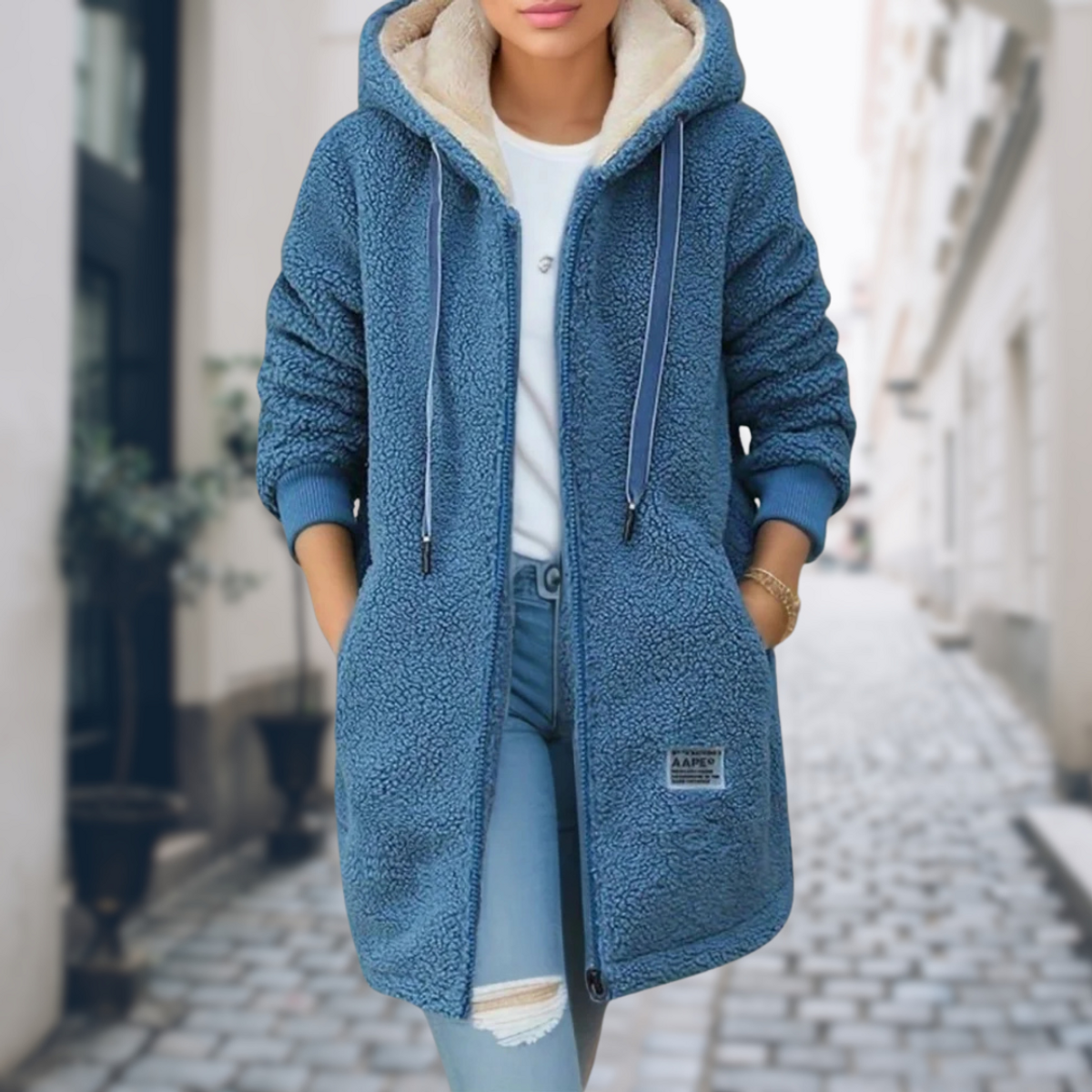 Women's Winter Jacket Fleece Lining Cozy Stylish Design for Cold Days 0