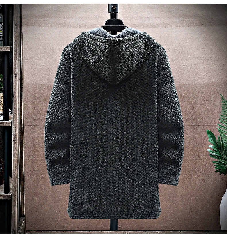 Wool-Cashmere Blend Jacket with Plush Fleece Lining 3