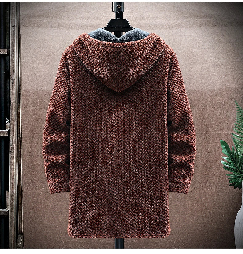 Wool-Cashmere Blend Jacket with Plush Fleece Lining 5