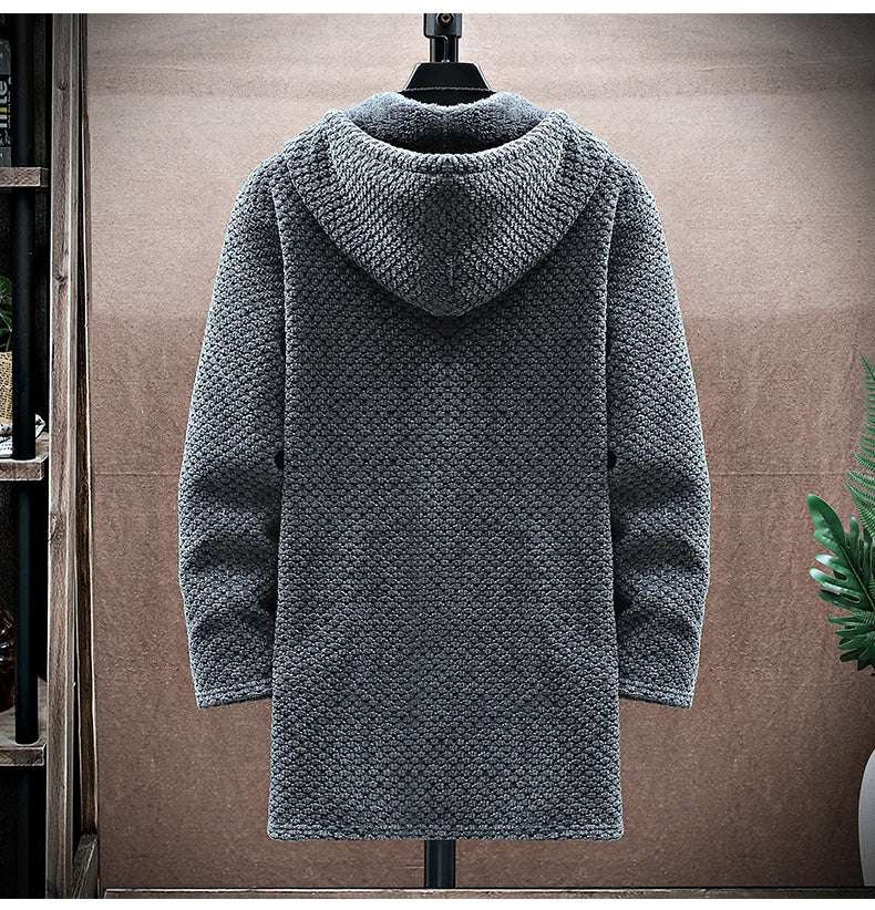 Wool-Cashmere Blend Jacket with Plush Fleece Lining 7