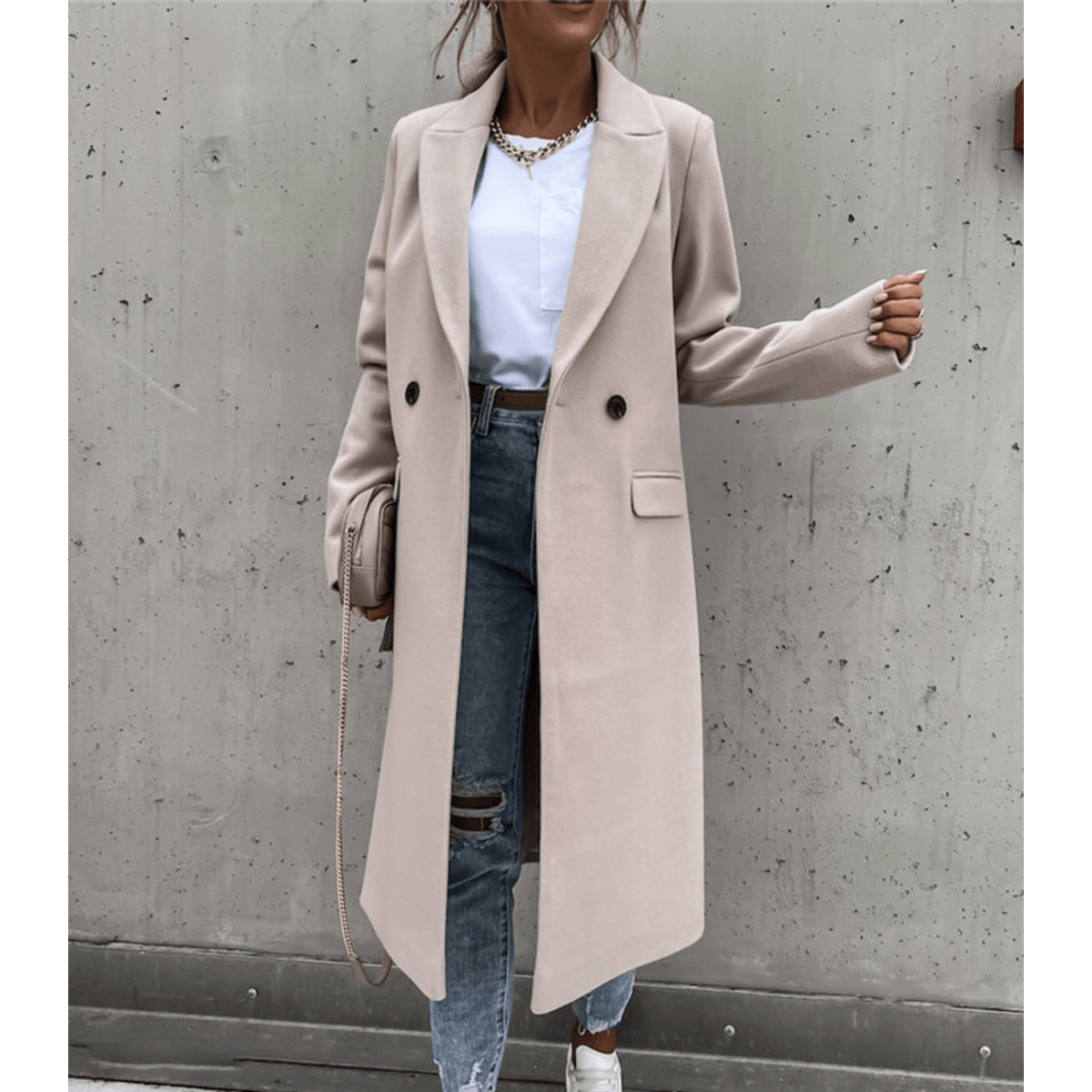 Wool Coat Women Elegant Warm Design for Winter Seasons 4