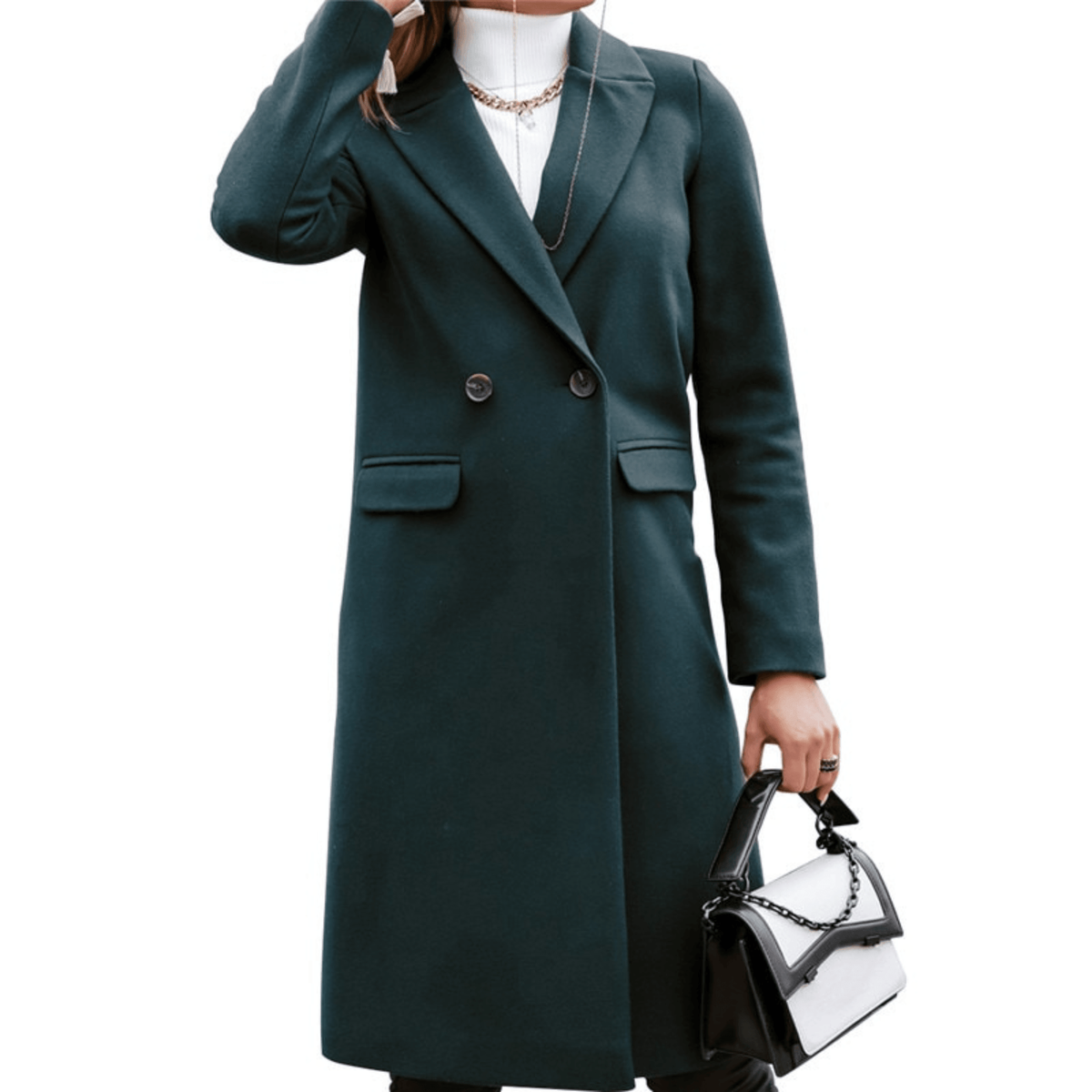 Wool Coat Women Elegant Warm Design for Winter Seasons 5