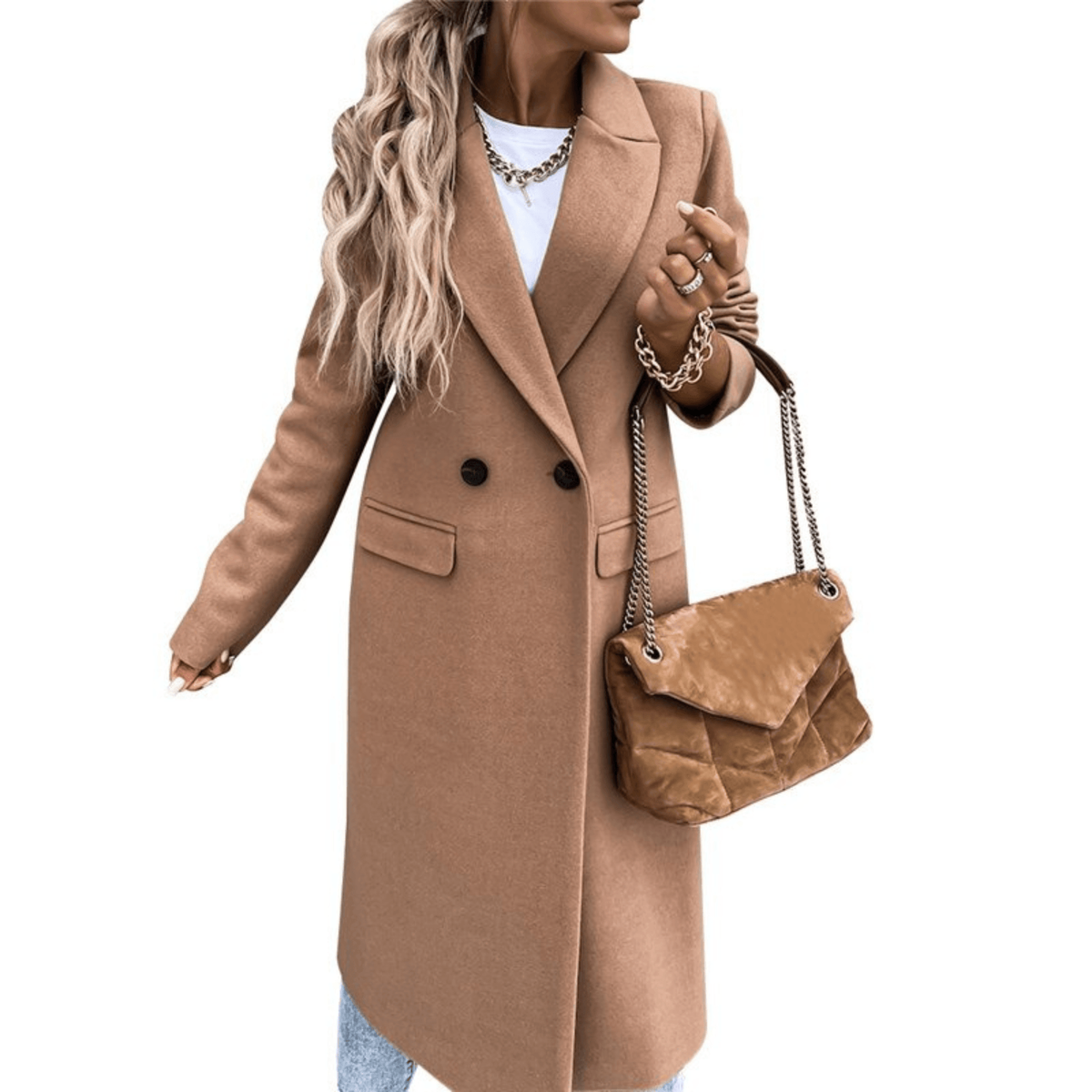 Wool Coat Women Elegant Warm Design for Winter Seasons 6
