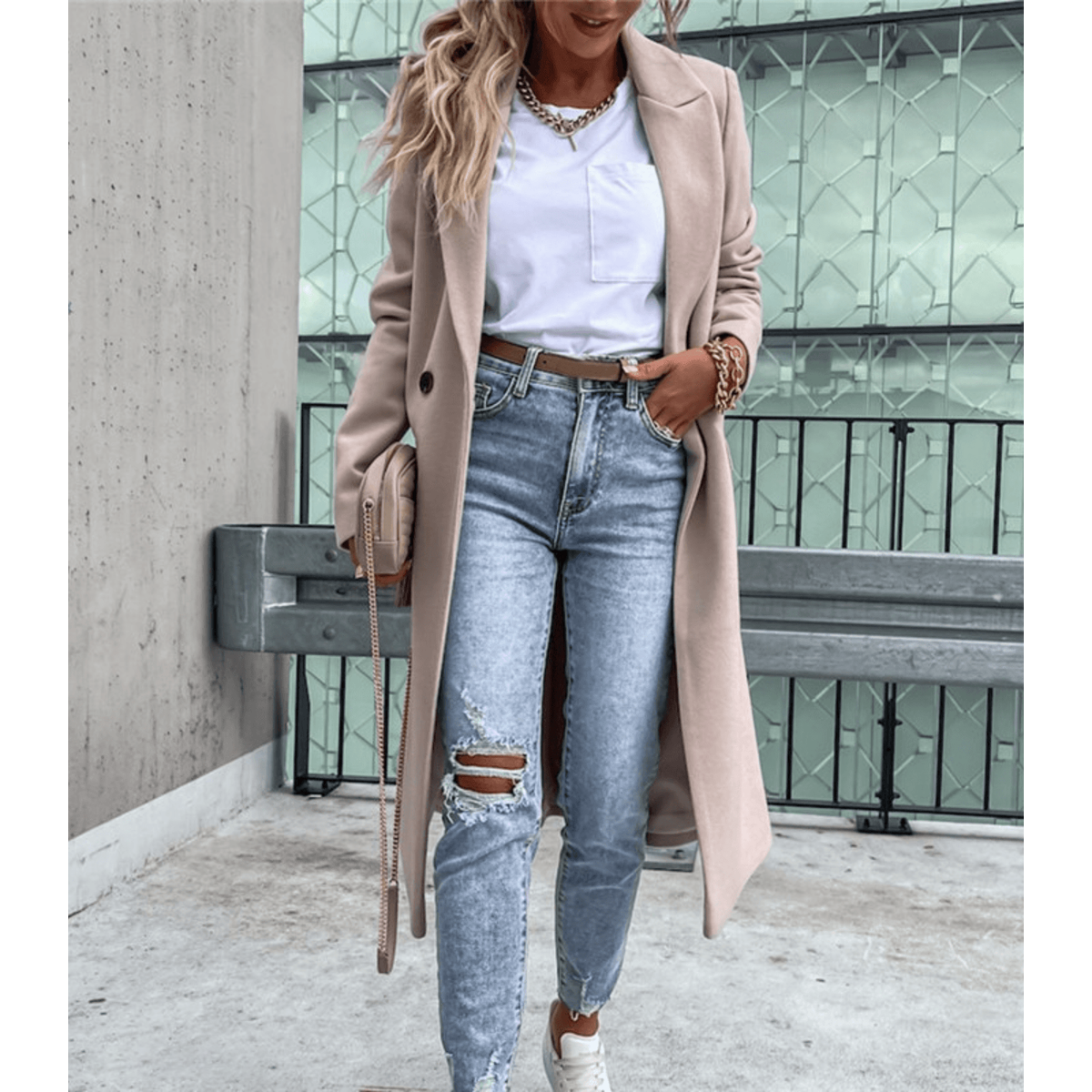 Wool Coat Women Elegant Warm Design for Winter Seasons 8